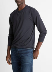 Triblend Jersey Long-Sleeve T-Shirt in Long Sleeve | VINCE Men