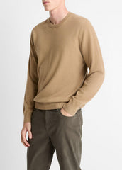 Cashmere Crew Neck Sweater in Crew Neck | VINCE Men