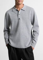 Italian Merino Wool Milano Polo Sweater in Sweaters | VINCE Men