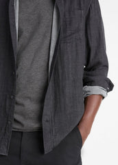 Double Face Long Sleeve in Long Sleeve | VINCE Men