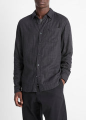 Double Face Long Sleeve in Long Sleeve | VINCE Men
