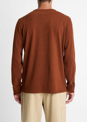 Sueded Jersey Long-Sleeve Pocket T-Shirt in Long Sleeve | VINCE Men