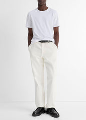 Pima Cotton Crew Neck T-Shirt in Short Sleeve | VINCE Men