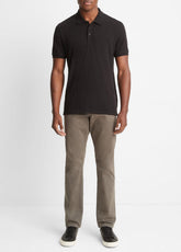 Classic Slub Polo Shirt in Henleys & Polos | VINCE Men