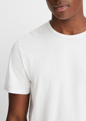 Garment Dye Cotton T-Shirt in Short Sleeve | VINCE Men