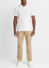 Classic Slub Polo Shirt in Henleys & Polos | VINCE Men