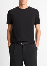 Pima Cotton Crew Neck T-Shirt in Short Sleeve | VINCE Men