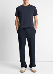 Pima Cotton Crew Neck T-Shirt in Short Sleeve | VINCE Men