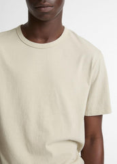 Garment Dye Cotton T-Shirt in Short Sleeve | VINCE Men