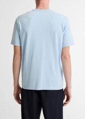 Garment Dye Cotton T-Shirt in Short Sleeve | VINCE Men