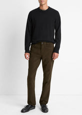 Dylan Slim 5-Pocket Peached Stretch-Cotton Pant in Trousers | VINCE Men