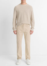 Dylan Slim 5-Pocket Peached Stretch-Cotton Pant in Trousers | VINCE Men