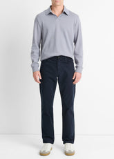 Dylan Slim 5-Pocket Peached Stretch-Cotton Pant in Trousers | VINCE Men