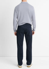 Dylan Slim 5-Pocket Peached Stretch-Cotton Pant in Trousers | VINCE Men
