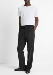 Louie Relaxed Pleated Trouser in Trousers | VINCE Men