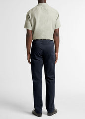 Dylan Slim 5-Pocket Cotton Sateen Pant in Trousers | VINCE Men