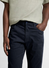 Dylan Slim 5-Pocket Cotton Sateen Pant in Trousers | VINCE Men