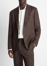 Wool-Silk Relaxed Sport Coat in Blazers | VINCE Men