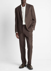 Wool-Silk Relaxed Sport Coat in Blazers | VINCE Men