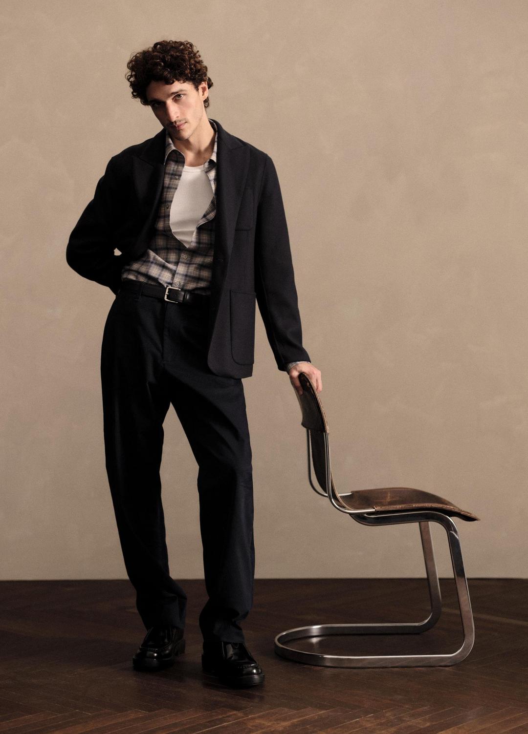 Italian Splittable Wool-Blend Blazer in Jackets & Outerwear | VINCE Men