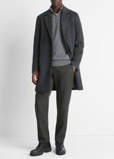 Classic Italian Wool-Blend Coat in Jackets & Outerwear | VINCE Men