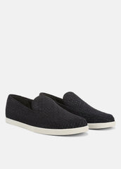 Sonoma Woven Suede Loafer in Loafers | VINCE Men
