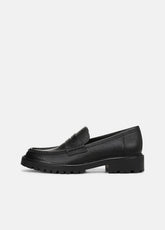Delmore Leather Lug-Sole Loafer in Loafers | VINCE Men