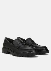 Delmore Leather Lug-Sole Loafer in Loafers | VINCE Men