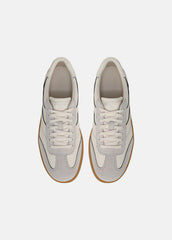 Oasis Contrast-Edge Leather & Suede Sneaker in Sneakers | VINCE Men