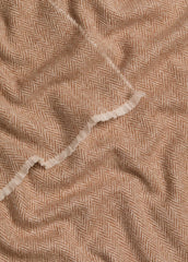 Herringbone Cashmere Scarf in Scarves & Hats | VINCE Men