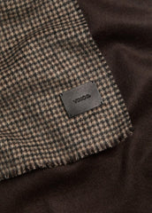 Double-Face Houndstooth Wool-Cashmere Scarf in Scarves & Hats | VINCE Men