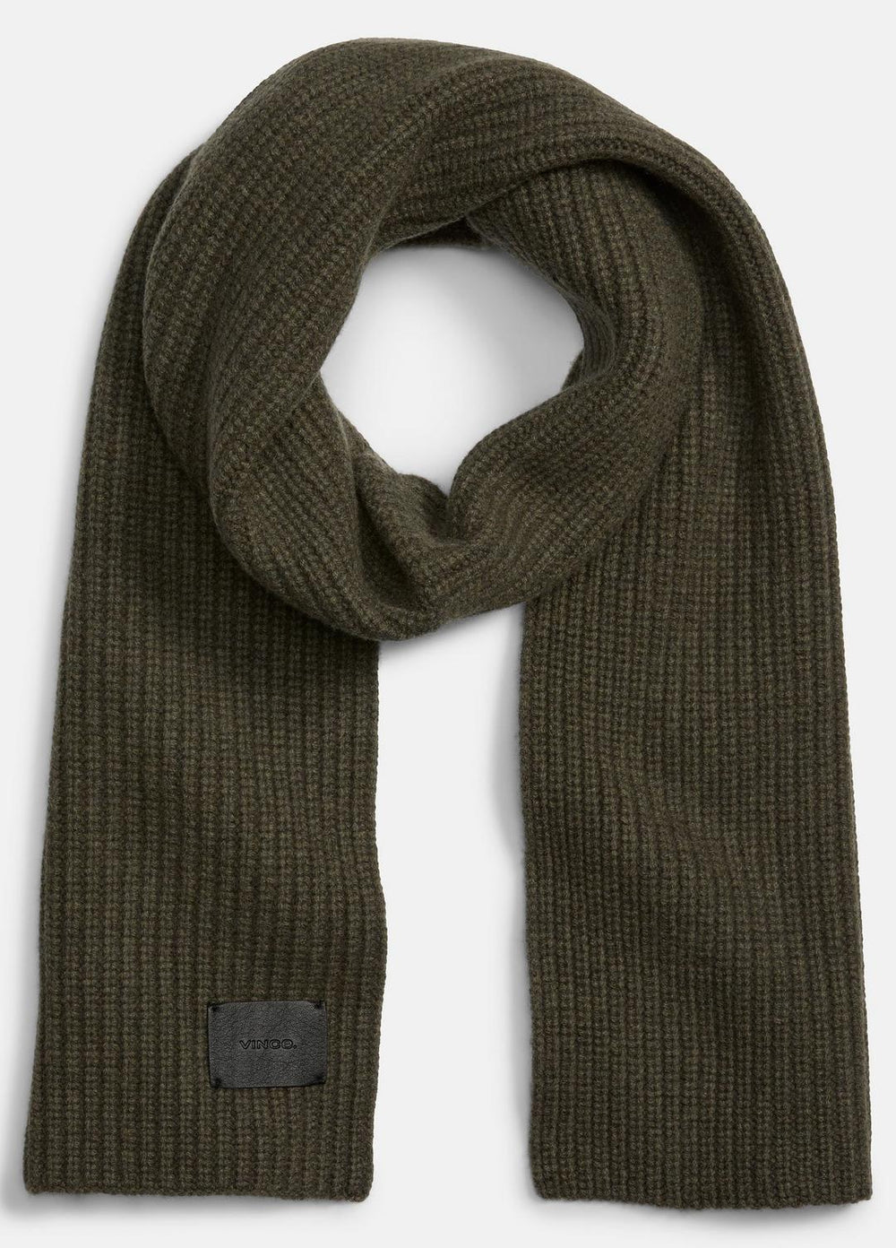 Cashmere Shaker-Stitch Scarf in Scarves & Hats | VINCE Men