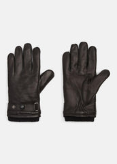 Leather Wrist-Strap Glove in Gloves | VINCE Men