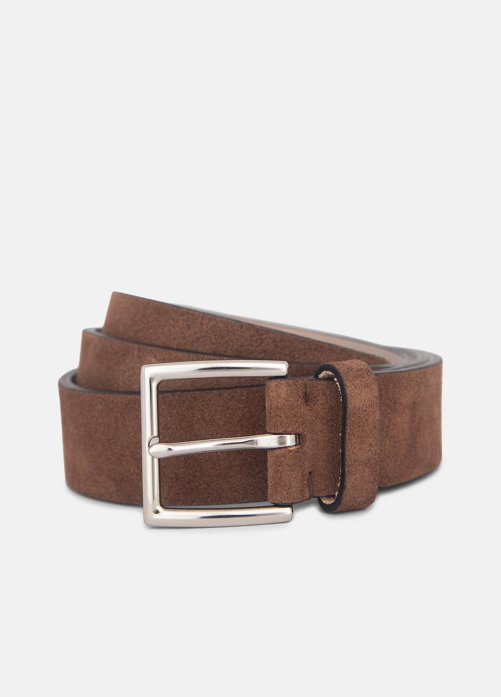 Men's 35mm Suede Belt in Belts | VINCE Men