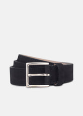 Men's 32mm Nubuck Leather Belt in Belts | VINCE Men