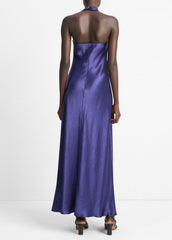Satin Cowl-Neck Maxi Dress in Dresses & Skirts | VINCE Sale