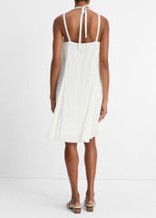 Pintuck Pleated A-Line Dress in Dresses & Skirts | VINCE Sale