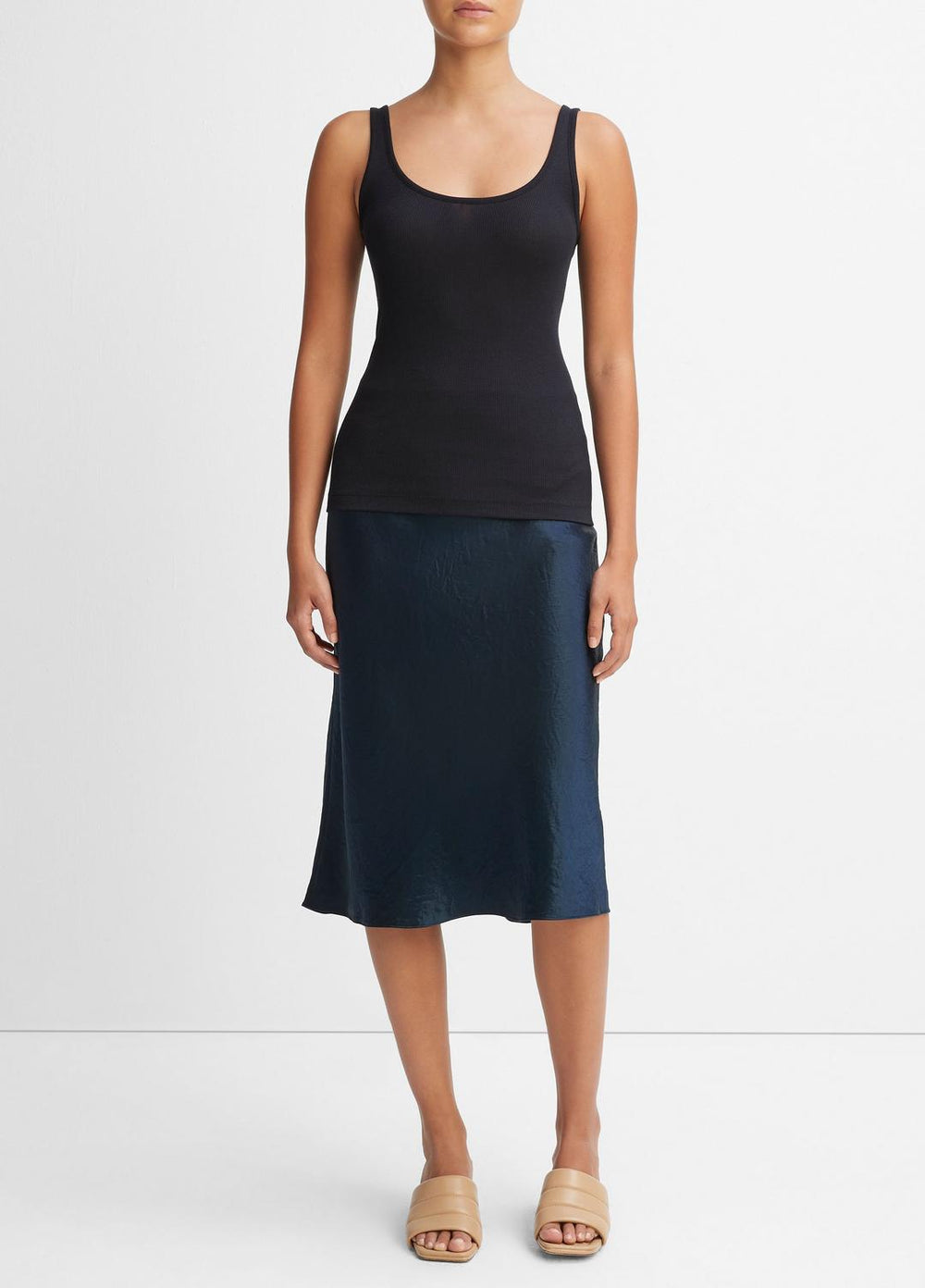 Scoop Neck Tank in Shirts & Tees | VINCE Sale