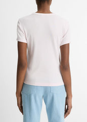 Pima Cotton-Blend '90s Shrunken T-Shirt in Shirts & Tees | VINCE Sale