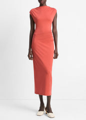 Pima Cotton Muscle-Tee Dress in Dresses & Skirts | VINCE Sale