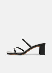 Ona Leather Heeled Sandal in Shoes | VINCE Sale