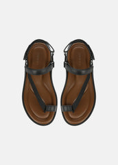Summer Leather & Canvas Sandal in Shoes | VINCE Sale