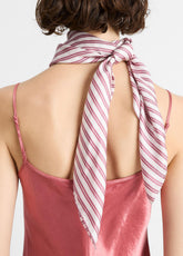Till Stripe Silk Scarf in Accessories | VINCE Sale