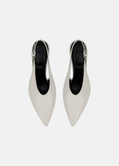 Devi Leather Slingback Pump in Shoes | VINCE Sale
