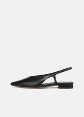 Ines Leather Slingback Flat in Shoes | VINCE Sale