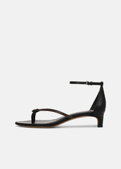 Siri Leather Heeled Sandal in Shoes | VINCE Sale