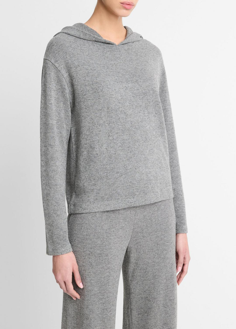 Cozy Long-Sleeve Hoodie in Shirts & Tees | VINCE Sale