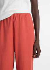 Cotton-Blend High-Waist Bias Pant in Pants & Shorts | VINCE Sale