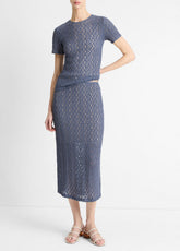 Floral Smocked Skirt in Dresses & Skirts | VINCE Sale