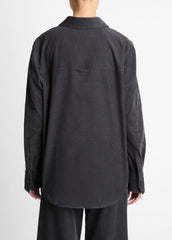 Cotton Corduroy Oversized Shirt in Long Sleeve | VINCE Women